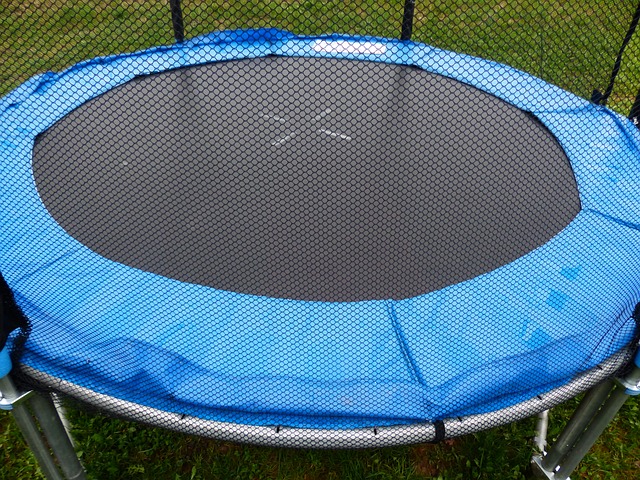 ochranná síť, trampolína